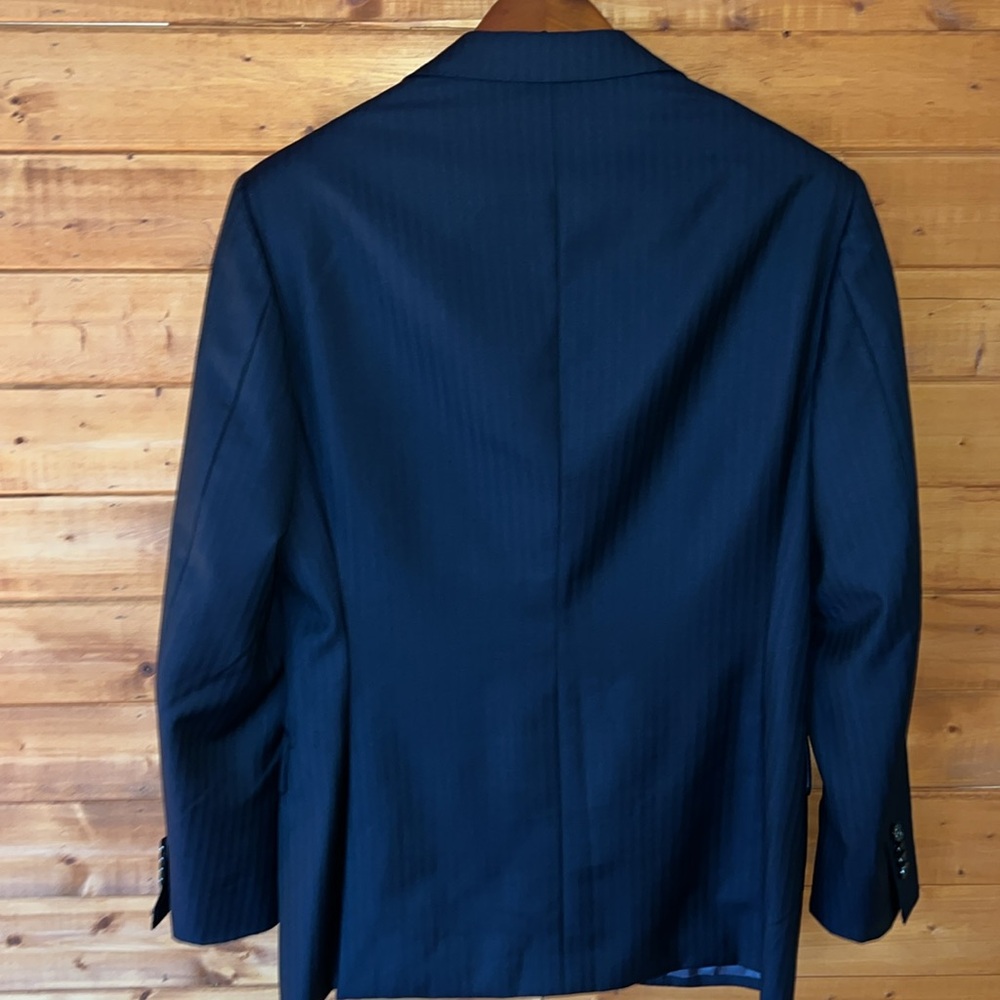 Suitsupply Lazio Napoli navy Tonal stripe blazer - Picture 5 of 15